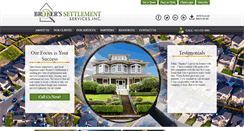 Desktop Screenshot of brokers-settlement.com